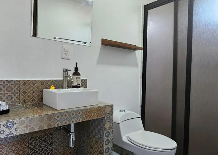 R03 Mid At Itesm Cem Full Services, Shared-kitchen, Fridge ,laundry, Smart Tv, Parking, Balcony