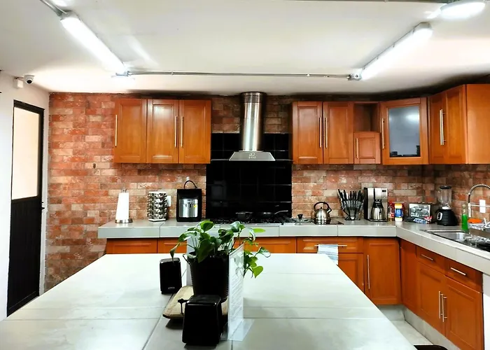 R03 Mid At Itesm Cem Full Services, Shared-kitchen, Fridge ,laundry, Smart Tv, Parking, Balcony Apartment