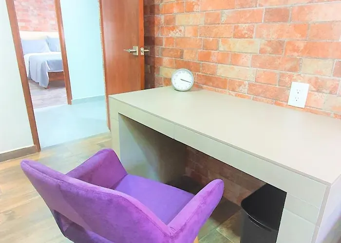 R03 Mid At Itesm Cem Full Services, Shared-kitchen, Fridge ,laundry, Smart Tv, Parking, Balcony * Mexico City