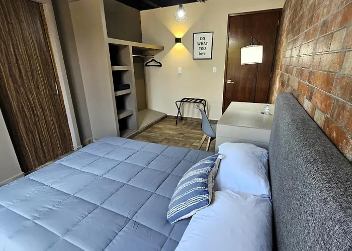 Apartment R03 Mid At Itesm Cem Full Services, Shared-kitchen, Fridge ,laundry, Smart Tv, Parking, Balcony
